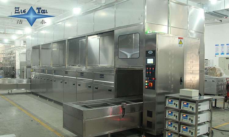 重型卡車發(fā)動(dòng)機(jī)缸體清洗設(shè)備廠家——潔泰超聲，20年非標(biāo)定制實(shí)力靠譜